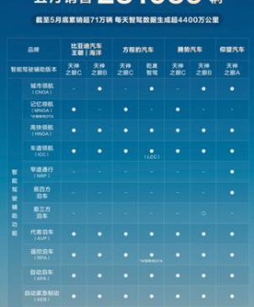 23 万 +！比亚迪 5 月智驾车型销量夺冠，开启全民智驾新时代