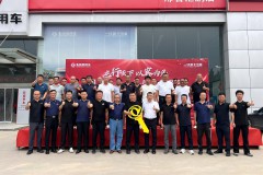 龙行天下 以客为先|60辆东风天龙燃气子母车在河北邢台交付！共拓“疆煤外运”发展新局