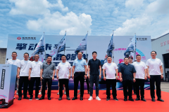 擎动未来 逐鹿赣线！东风龙擎快递快运车型节能赛江西开赛