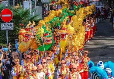 “三亚民间龙王祭俗”非遗活动周龙王巡游举行 
