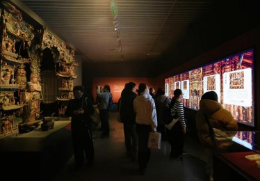 小西天文物撷珍与悬塑艺术特展在国家典籍博物馆展出